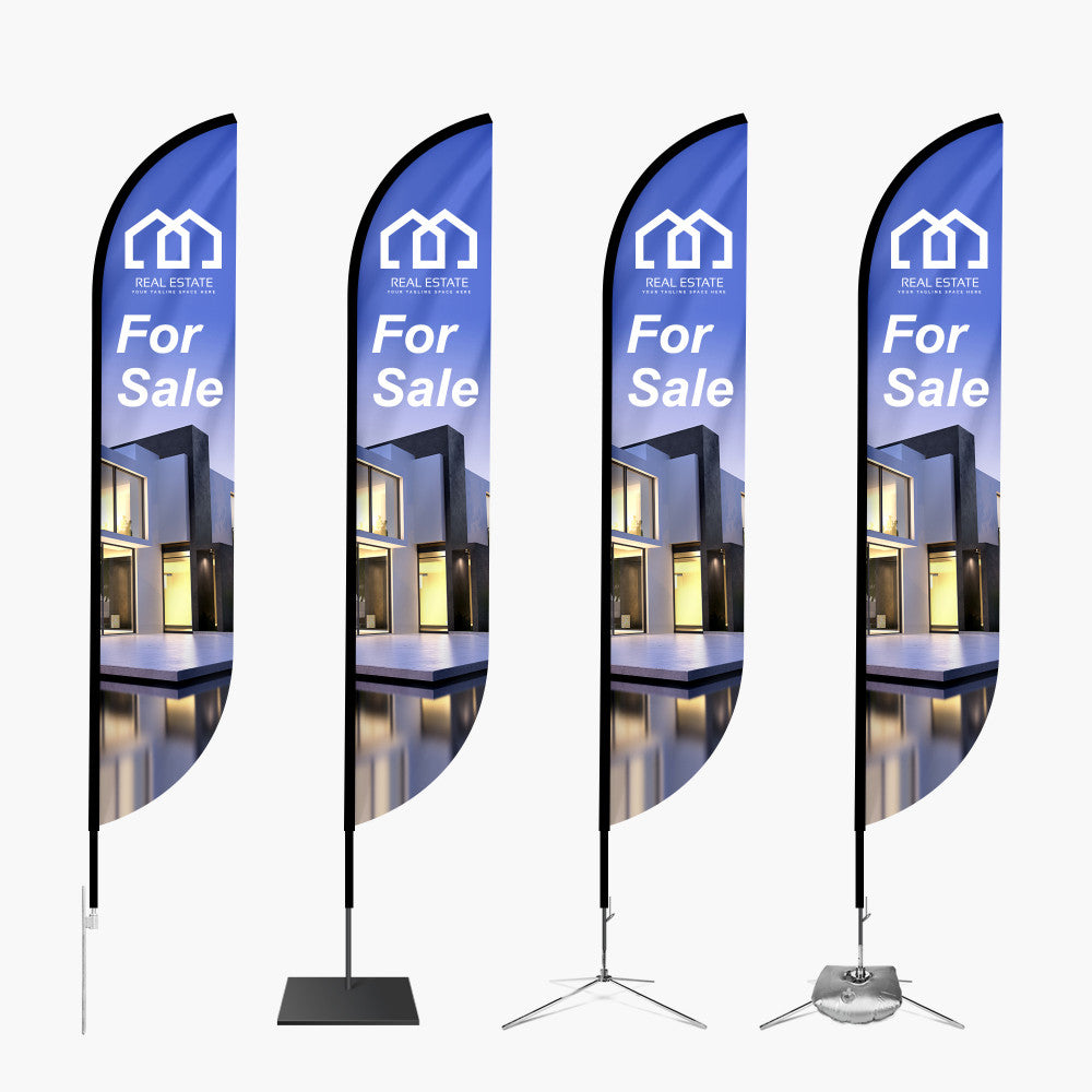 Custom Feather Convex Flags