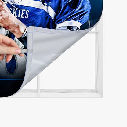 Custom 8ft SEG Backlit Pop Up Display, Trade Show Lightbox