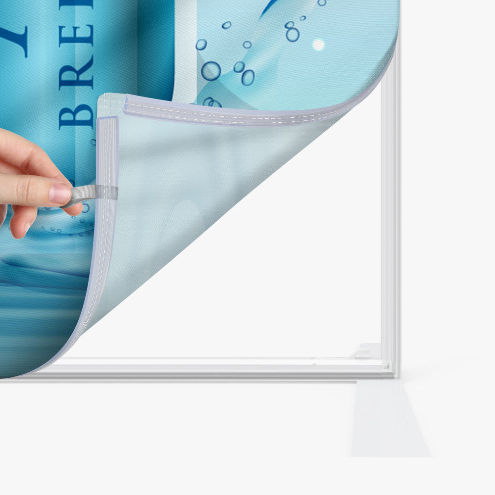 Custom 3ft SEG Fabric Stand, Non-Lit Trade Show Display