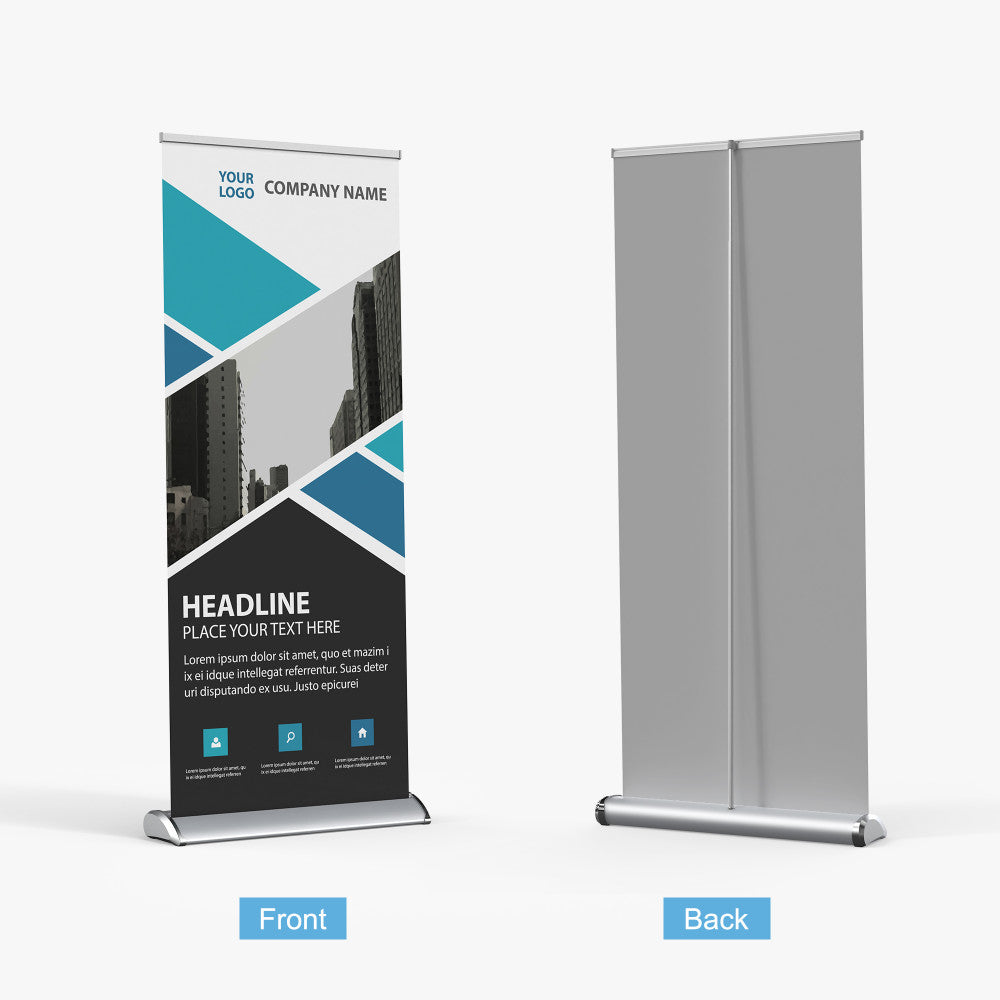 Custom Deluxe Retractable Banner (Roll Up Banner Stands & Displays)